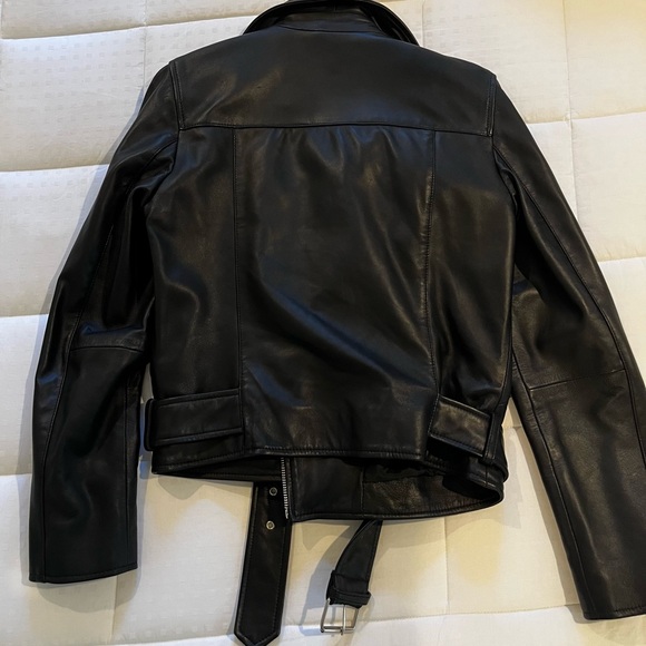 Quince NWOT Motorcycle Leather Jacket - Picture 4 of 7